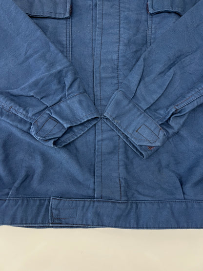 【中古品】【メンズ】 INDUSTRIA CONFEZIONI CAPRIATESE インダストリア・コンフェツィオーニ・カプリアーテセ EUROPEAN WORK JACKET ユーロワークジャケット ライトアウター 146-260803-kk-29-hon カラー：ブルー 万代Net店