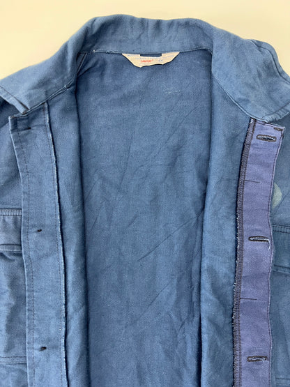 【中古品】【メンズ】 INDUSTRIA CONFEZIONI CAPRIATESE インダストリア・コンフェツィオーニ・カプリアーテセ EUROPEAN WORK JACKET ユーロワークジャケット ライトアウター 146-260803-kk-29-hon カラー：ブルー 万代Net店