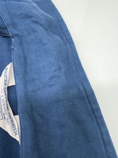 【中古品】【メンズ】 INDUSTRIA CONFEZIONI CAPRIATESE インダストリア・コンフェツィオーニ・カプリアーテセ EUROPEAN WORK JACKET ユーロワークジャケット ライトアウター 146-260803-kk-29-hon カラー：ブルー 万代Net店