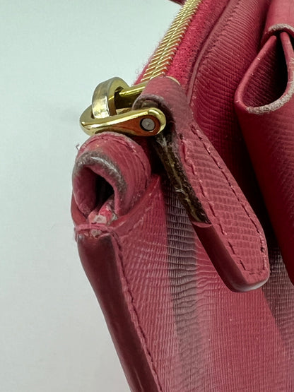【現状渡し品】【レディース】 PRADA プラダ サフィアーノ リボン フラットポーチ 1M1441 カバン クラッチバッグ 181-260704-kk-13-hon カラー：ピンク 万代Net店