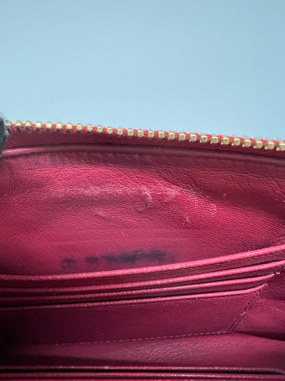 【現状渡し品】【レディース】 PRADA プラダ サフィアーノ リボン フラットポーチ 1M1441 カバン クラッチバッグ 181-260704-kk-13-hon カラー：ピンク 万代Net店