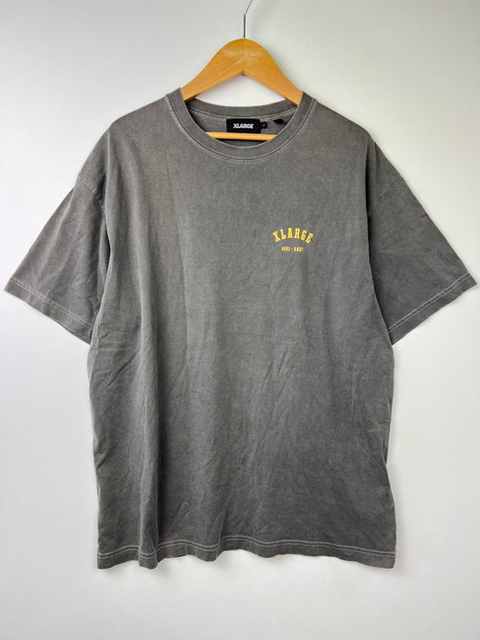 【中古品】【メンズ】 XLARGE エクストララージ 22SS EAGLE LOGO S/S TEE 101222011049 イーグルロゴ ショートスリーブ Tシャツ 半袖 トップス 147-260803-kk-33-hon カラー：チャコール 万代Net店