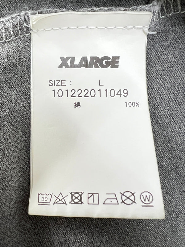 【中古品】【メンズ】 XLARGE エクストララージ 22SS EAGLE LOGO S/S TEE 101222011049 イーグルロゴ ショートスリーブ Tシャツ 半袖 トップス 147-260803-kk-33-hon カラー：チャコール 万代Net店