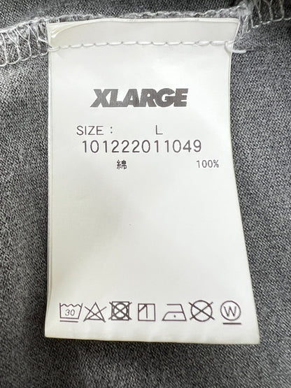 【中古品】【メンズ】 XLARGE エクストララージ 22SS EAGLE LOGO S/S TEE 101222011049 イーグルロゴ ショートスリーブ Tシャツ 半袖 トップス 147-260803-kk-33-hon カラー：チャコール 万代Net店