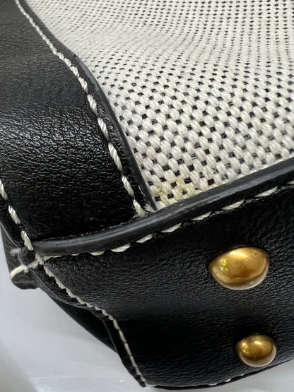 【中古品】【レディース】 GUESS ゲス BAG KATEY LUXURY SATCHEL HA787026 ケイティ ラグジュアリー サッチェル カバン 2WAYバッグ 188-260815-kk-18-hon カラー：ホワイト/ブラック 万代Net店