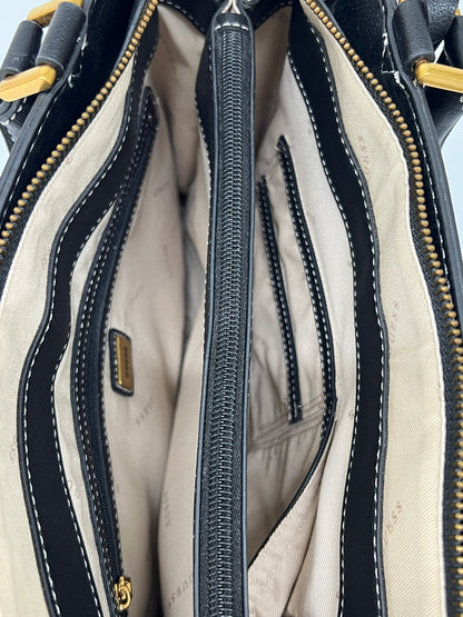 【中古品】【レディース】 GUESS ゲス BAG KATEY LUXURY SATCHEL HA787026 ケイティ ラグジュアリー サッチェル カバン 2WAYバッグ 188-260815-kk-18-hon カラー：ホワイト/ブラック 万代Net店