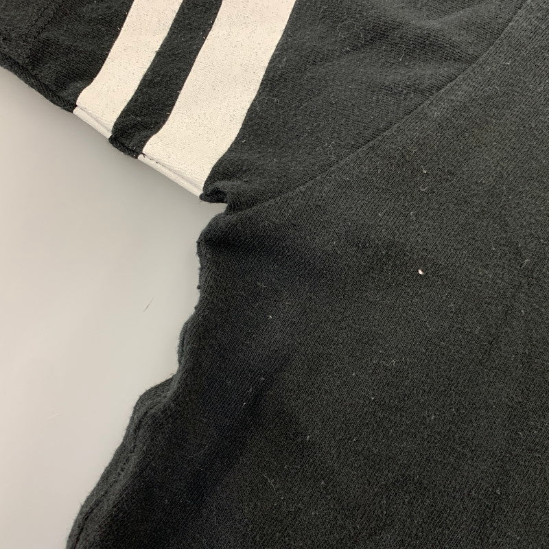 【中古品】【メンズ】 MOMOTARO JEANS 桃太郎ジーンズ VNECK S/S TEE Vネック ショートスリーブ Tシャツ 出陣 半袖 145-260721-as-13-izu サイズ：L カラー：ブラック 万代Net店