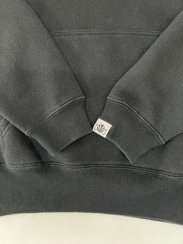 【中古品】【メンズ】 ANDSUNS アンドサンズ × JUSTICE ジャスティス 別注 コラボ LADY JUSTICESUNS PULLOVER HOODIE レディー ジャスティスサンズ プルオーバーフーディー トップス プルオーバーパーカー 147-260803-kk-30-hon カラー：ブラック 万代Net店