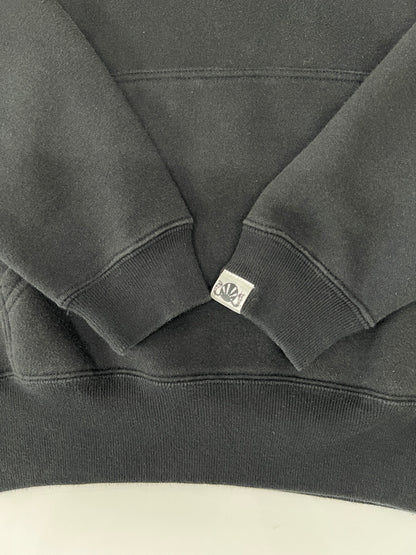 【中古品】【メンズ】 ANDSUNS アンドサンズ × JUSTICE ジャスティス 別注 コラボ LADY JUSTICESUNS PULLOVER HOODIE レディー ジャスティスサンズ プルオーバーフーディー トップス プルオーバーパーカー 147-260803-kk-30-hon カラー：ブラック 万代Net店
