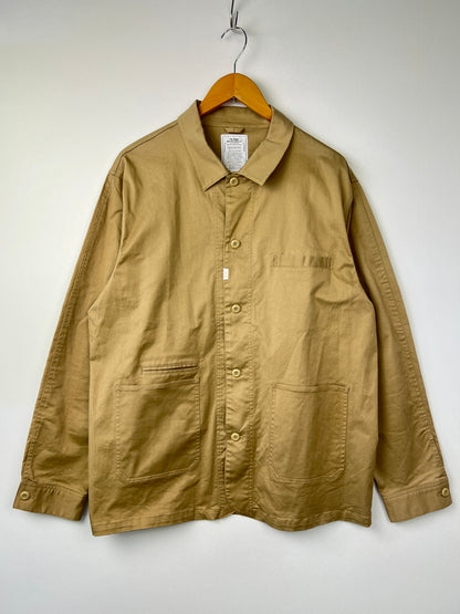 【中古品】【メンズ】 THE CRIMIE クライミー COVERALL JACKET CIK1-JK06 カバーオールジャケット ライトアウター 142-260803-kk-28-hon カラー：ベージュ 万代Net店