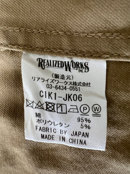 【中古品】【メンズ】 THE CRIMIE クライミー COVERALL JACKET CIK1-JK06 カバーオールジャケット ライトアウター 142-260803-kk-28-hon カラー：ベージュ 万代Net店
