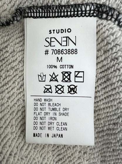 【現状渡し品】【メンズ】 STUDIO SEVEN スタジオセブン Limited Bar Camo Hoodie 70863888 リミテッドバーカモフーディー トップス 142-260809-SH-01-hon サイズ：M カラー：ネイビー系 万代Net店