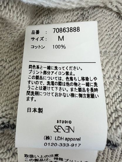 【現状渡し品】【メンズ】 STUDIO SEVEN スタジオセブン Limited Bar Camo Hoodie 70863888 リミテッドバーカモフーディー トップス 142-260809-SH-01-hon サイズ：M カラー：ネイビー系 万代Net店