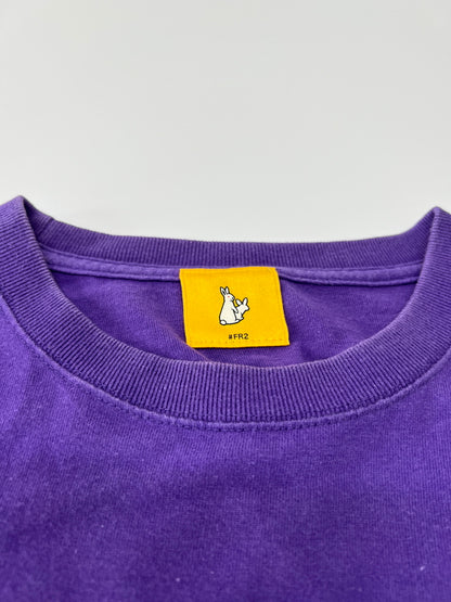 【中古品】【メンズ】 FR2 エフアールツー THE SEX LIFE S/S TEE ショートスリーブ Tシャツ 半袖 トップス 142-260803-kk-03-hon サイズ：L カラー：パープル 万代Net店