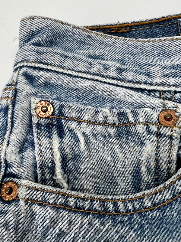 【中古品】【メンズ】 Levi's リーバイス 501 00501-0193 501 デニムパンツ ボトムス 157-260809-SH-21-hon サイズ：29 カラー：ライトインディゴ 万代Net店
