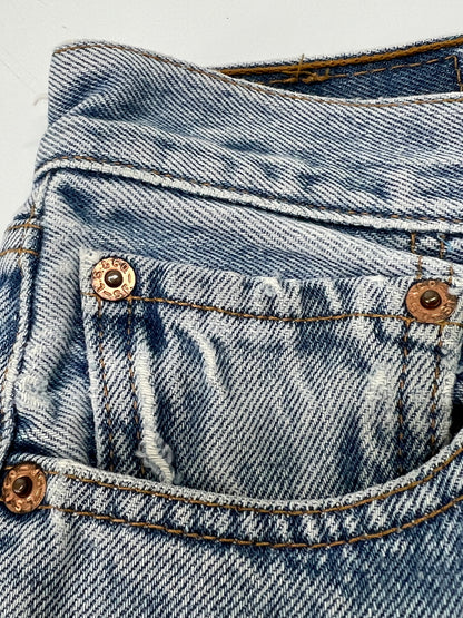 【中古品】【メンズ】 Levi's リーバイス 501 00501-0193 501 デニムパンツ ボトムス 157-260809-SH-21-hon サイズ：29 カラー：ライトインディゴ 万代Net店