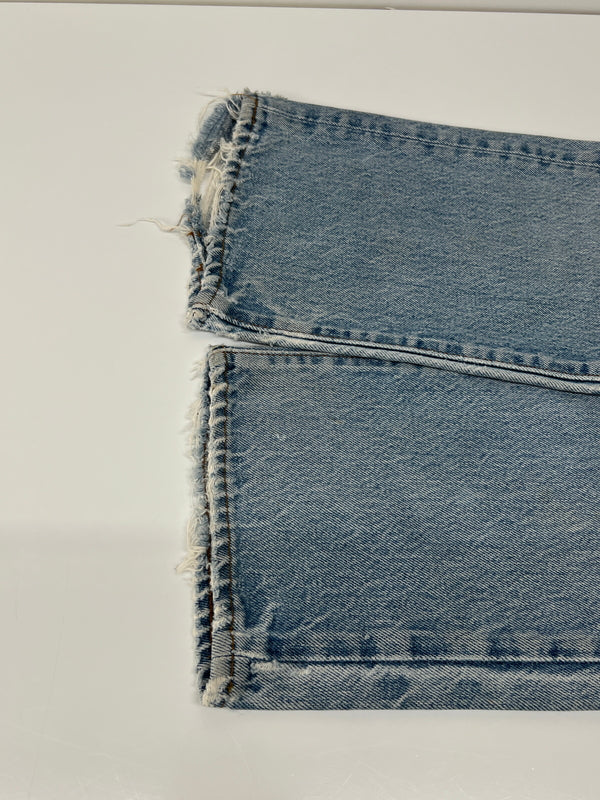 【中古品】【メンズ】 Levi's リーバイス 501 MADE IN USA Straight Denim Jeans 501 501 アメリカ製 ストレート 524刻印 デニム ジーンズ パンツ ボトムス 157-260808-SH-03-hon カラー：ライトブルー 万代Net店