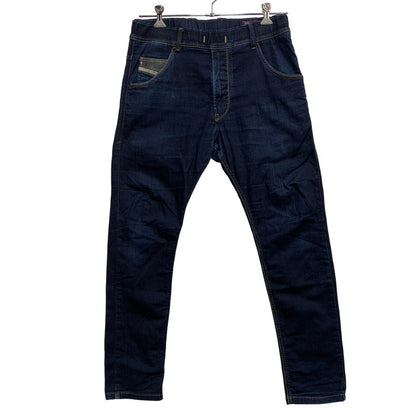 【中古品】【メンズ】 DIESEL ディーゼル KROOLEY-NE JOGG DENIM SWEAT PANTS デニム スウェット パンツ ボトムス 152-260718-yn-17-izu サイズ：30 カラー：インディゴ 万代Net店