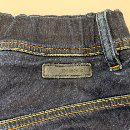 【中古品】【メンズ】 DIESEL ディーゼル KROOLEY-NE JOGG DENIM SWEAT PANTS デニム スウェット パンツ ボトムス 152-260718-yn-17-izu サイズ：30 カラー：インディゴ 万代Net店