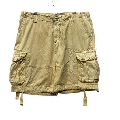 【中古品】【メンズ】 Abercrombie&Fitch アバークロンビーアンドフィッチ BUGGY CARGO SHORTS 02843-4829-4994 バギー カーゴ ショーツ ショートパンツ 157-260721-as-16-izu サイズ：36 カラー：ベージュ 万代Net店
