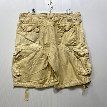 【中古品】【メンズ】 Abercrombie&Fitch アバークロンビーアンドフィッチ BUGGY CARGO SHORTS 02843-4829-4994 バギー カーゴ ショーツ ショートパンツ 157-260721-as-16-izu サイズ：36 カラー：ベージュ 万代Net店