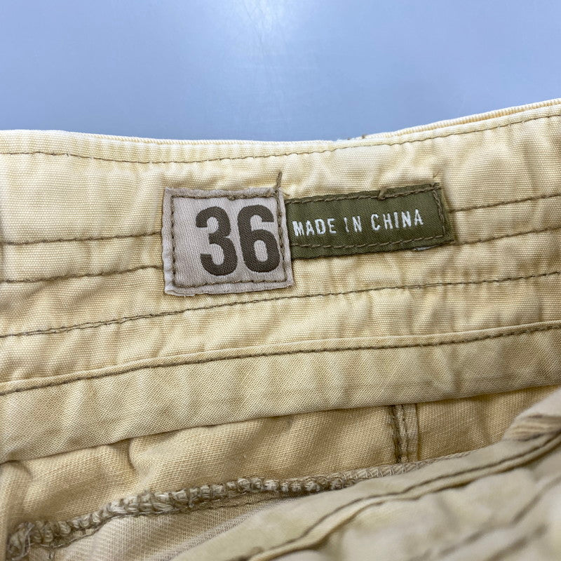 【中古品】【メンズ】 Abercrombie&Fitch アバークロンビーアンドフィッチ BUGGY CARGO SHORTS 02843-4829-4994 バギー カーゴ ショーツ ショートパンツ 157-260721-as-16-izu サイズ：36 カラー：ベージュ 万代Net店