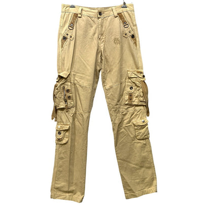 【中古品】【メンズ】 JUNYE JEANS ジェンイェ ジーンズ GIMMICK CARGO PANTS ギミックカーゴパンツ 157-260721-as-15-izu サイズ：32 カラー：ベージュ 万代Net店