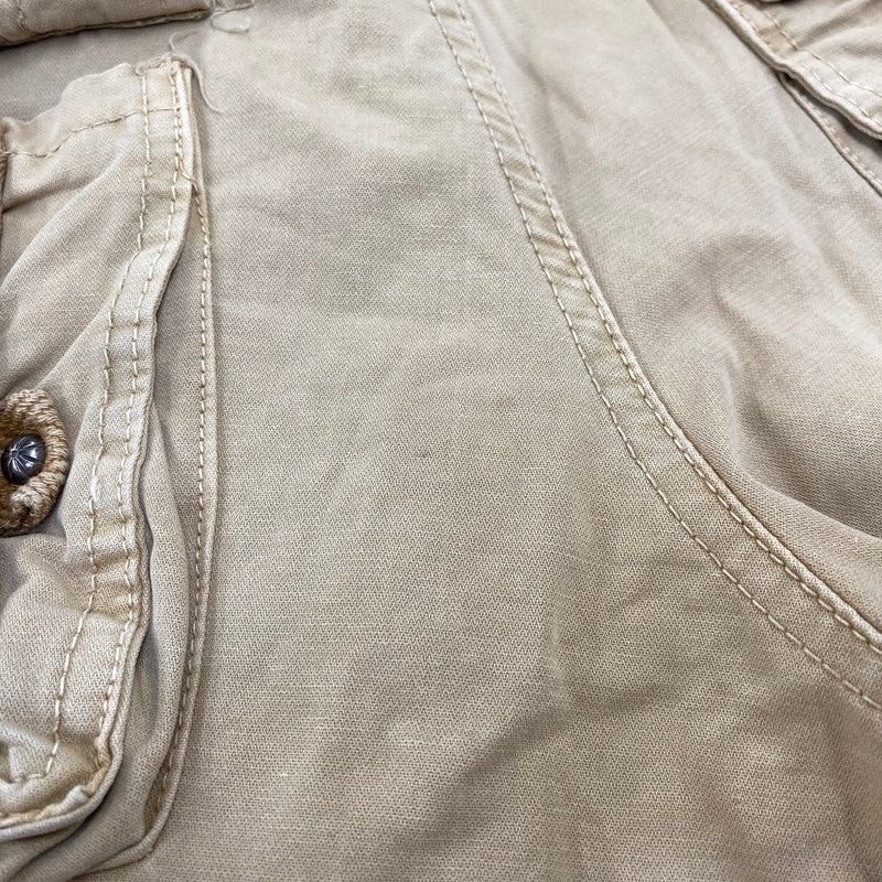【中古品】【メンズ】 JUNYE JEANS ジェンイェ ジーンズ GIMMICK CARGO PANTS ギミックカーゴパンツ 157-260721-as-15-izu サイズ：32 カラー：ベージュ 万代Net店