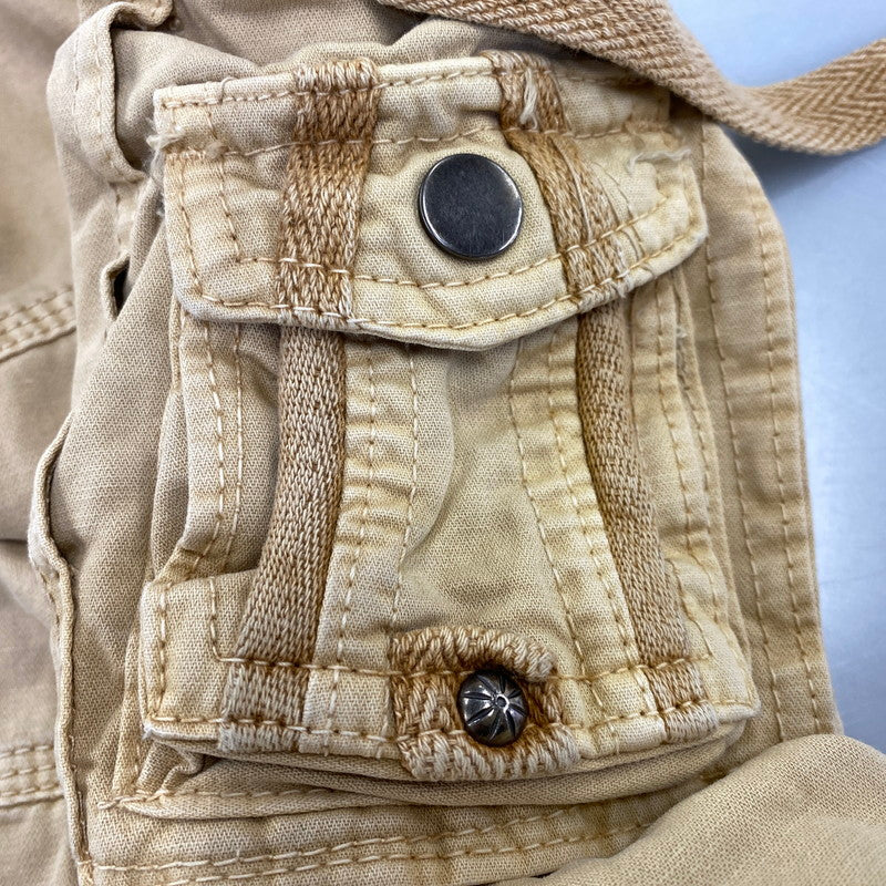 【中古品】【メンズ】 JUNYE JEANS ジェンイェ ジーンズ GIMMICK CARGO PANTS ギミックカーゴパンツ 157-260721-as-15-izu サイズ：32 カラー：ベージュ 万代Net店