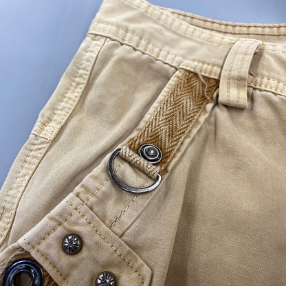 【中古品】【メンズ】 JUNYE JEANS ジェンイェ ジーンズ GIMMICK CARGO PANTS ギミックカーゴパンツ 157-260721-as-15-izu サイズ：32 カラー：ベージュ 万代Net店
