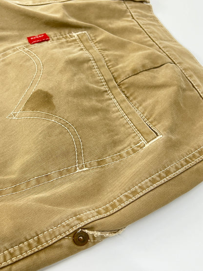 【中古品】【メンズ】 SOPHNET. ソフネット×Levi's リーバイス 別注 コラボ Repair Painter Pants 23503-S0 リペア ペインター パンツ ボトムス 153-260808-SH-05-hon サイズ：32 カラー：ベージュ 万代Net店