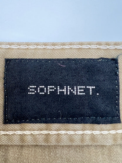 【中古品】【メンズ】 SOPHNET. ソフネット×Levi's リーバイス 別注 コラボ Repair Painter Pants 23503-S0 リペア ペインター パンツ ボトムス 153-260808-SH-05-hon サイズ：32 カラー：ベージュ 万代Net店