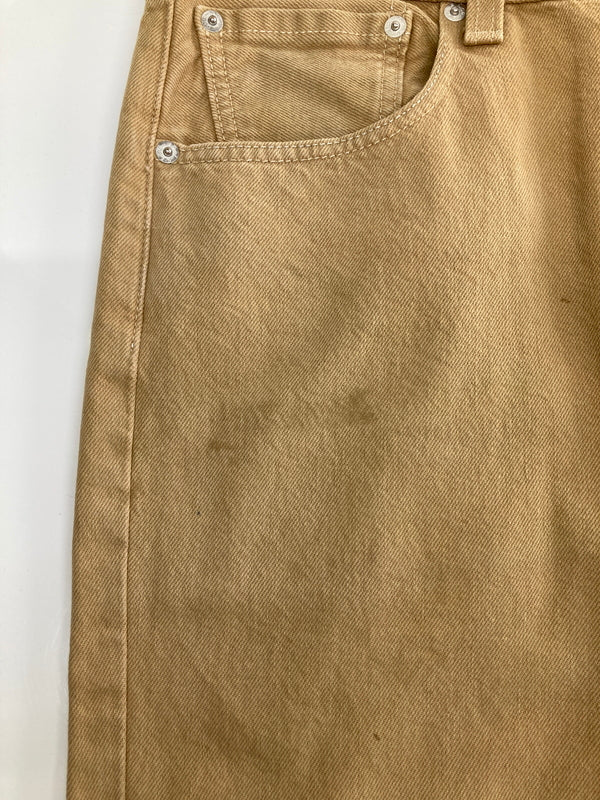 【現状渡し品】【メンズ】 LEVI'S リーバイス 501 STRAIGHT FIT COTTON PANTS 501ストレートフィットコットンパンツ ボトムス 158-260917-YS-13-hon サイズ：W34 L34 カラー：ベージュ 万代Net店