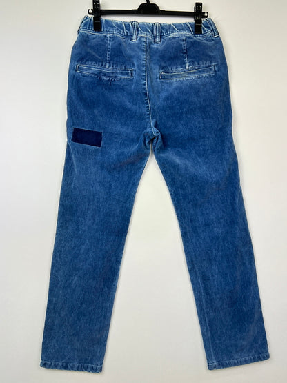 【中古品】【メンズ】 REMI RELIEF レミレリーフ Patchwork Corduroy Easy Pants RN128390 パッチワーク コーデュロイ イージー パンツ ボトムス 158-260808-SH-06-hon サイズ：S 万代Net店