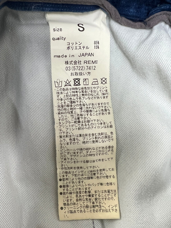 【中古品】【メンズ】 REMI RELIEF レミレリーフ Patchwork Corduroy Easy Pants RN128390 パッチワーク コーデュロイ イージー パンツ ボトムス 158-260808-SH-06-hon サイズ：S 万代Net店
