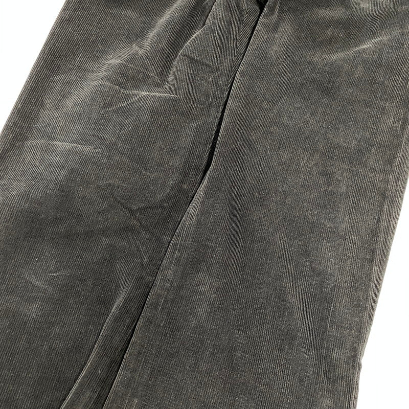 【中古品】【メンズ】 agnes b. HOMME アニエスベーオム CORDUROY PANTS 103549 コーデュロイパンツ フランス製 152-260814-as-04-izu サイズ：38 カラー：ブラック 万代Net店