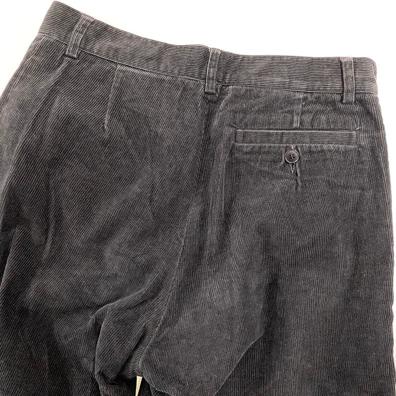 【中古品】【メンズ】 agnes b. HOMME アニエスベーオム CORDUROY PANTS 103549 コーデュロイパンツ フランス製 152-260814-as-04-izu サイズ：38 カラー：ブラック 万代Net店