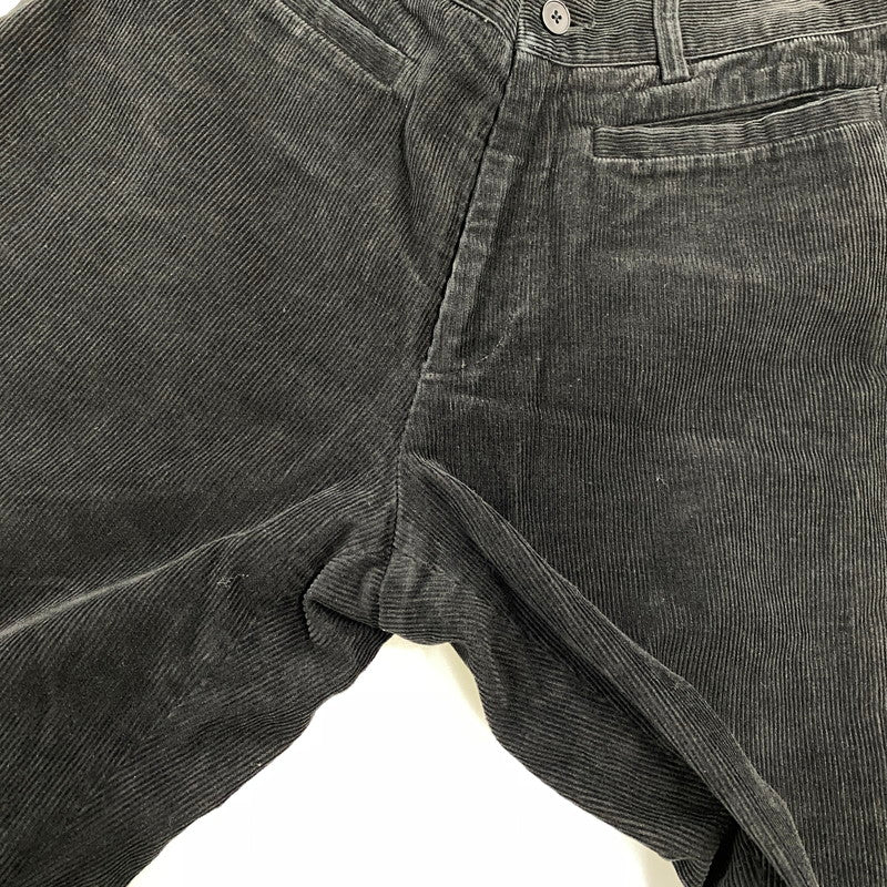 【中古品】【メンズ】 agnes b. HOMME アニエスベーオム CORDUROY PANTS 103549 コーデュロイパンツ フランス製 152-260814-as-04-izu サイズ：38 カラー：ブラック 万代Net店