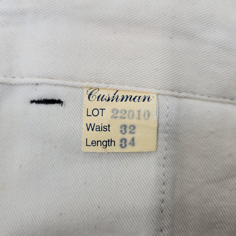 【中古品】【メンズ】 CUSHMAN クッシュマン 22010 TROUSERS PANTS トラウザーズ パンツ ボトムス ズボン 156-260717-cs-16-izu サイズ：32×34 カラー：グレー 万代Net店