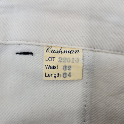 【中古品】【メンズ】 CUSHMAN クッシュマン 22010 TROUSERS PANTS トラウザーズ パンツ ボトムス ズボン 156-260717-cs-16-izu サイズ：32×34 カラー：グレー 万代Net店