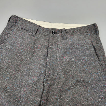 【中古品】【メンズ】 CUSHMAN クッシュマン 22010 TROUSERS PANTS トラウザーズ パンツ ボトムス ズボン 156-260717-cs-16-izu サイズ：32×34 カラー：グレー 万代Net店