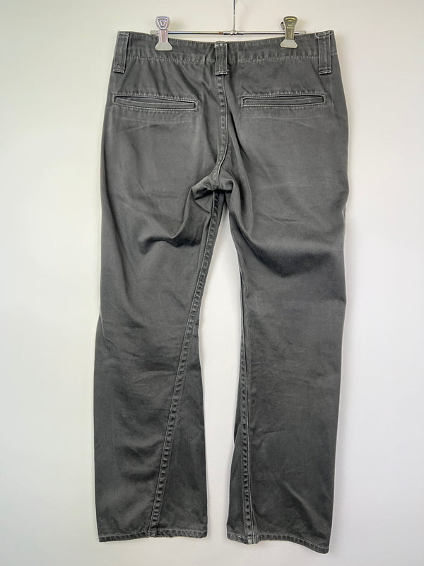 【中古品】【メンズ】 FOB FACTORY F.O.Bファクトリー FUSION TROUSERS F0242 フュージョン トラウザー ボトムス 158-260808-SH-11-hon サイズ：M カラー：グレー系 万代Net店