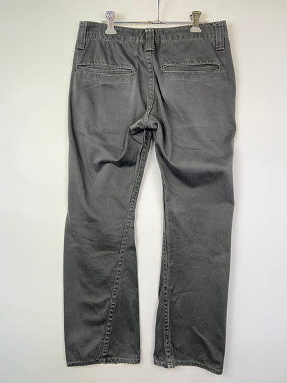 【中古品】【メンズ】 FOB FACTORY F.O.Bファクトリー FUSION TROUSERS F0242 フュージョン トラウザー ボトムス 158-260808-SH-11-hon サイズ：M カラー：グレー系 万代Net店