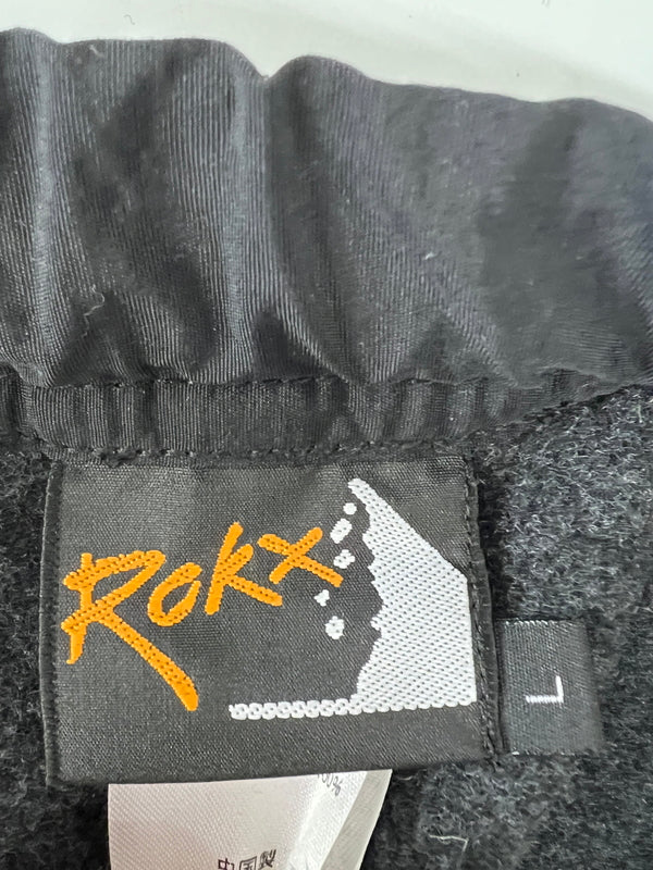 【中古品】【メンズ】 ROKX ロックス CLASSIC 200 FLEECE PANT RXMF190176 クラシック200 フリースパンツ ボトムス 158-260803-kk-18-hon サイズ：L カラー：BLACK 万代Net店