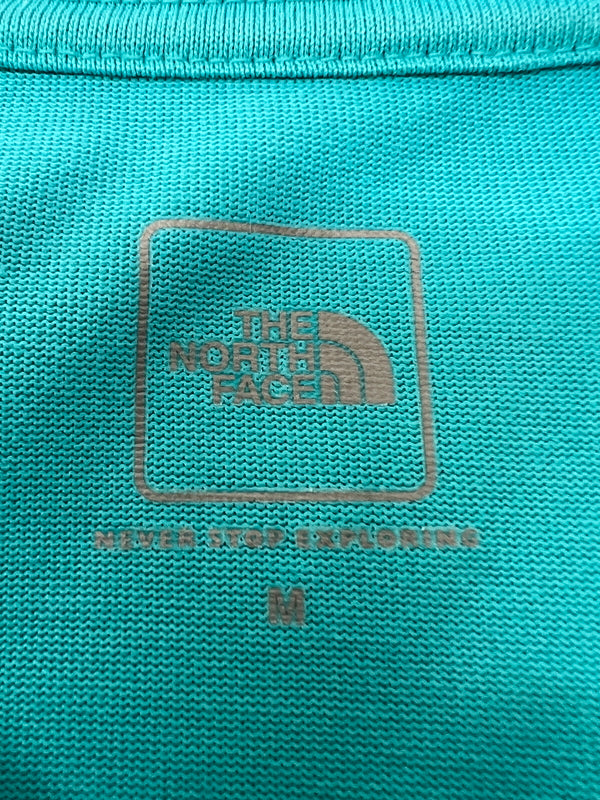 【中古品】【メンズ】 THE NORTH FACE ザ・ノースフェイス S/S 3D LOGO TEE NT31942 ショートスリーブ スリーディー ロゴ Tシャツ 半袖 トップス 144-260803-kk-02-hon サイズ：M カラー：イオンブルー 万代Net店