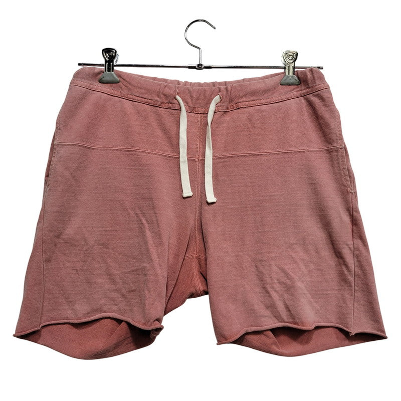 【中古品】【メンズ】 Ron Herman ロンハーマン DAMAGE CUT-OFF SWEAT SHORTS 512090180-1071 ダメージ カットオフ スウェットショーツ ショートパンツ 152-260707-as-09-izu サイズ：M カラー：コーラルピンク 万代Net店