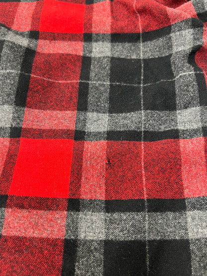 【中古品】【メンズ】 JOHN LAWRENCE SULLIVAN ジョンローレンスサリバン WOOL CHECK LONG PANTS 2B001 11-04 ウール チェック ロングパンツ ボトムス 152-260628-kk-06-hon サイズ：36 カラー：レッド 万代Net店