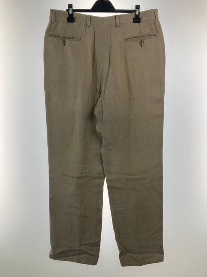 【ジャンク品】【メンズ】 GIORGIO ARMANI ジョルジオアルマーニ TROUSERS スラックス ボトムス パンツ 158-260917-YS-16-hon カラー：ベージュ系 万代Net店