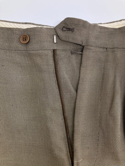 【ジャンク品】【メンズ】 GIORGIO ARMANI ジョルジオアルマーニ TROUSERS スラックス ボトムス パンツ 158-260917-YS-16-hon カラー：ベージュ系 万代Net店