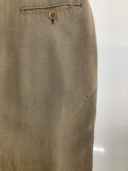 【ジャンク品】【メンズ】 GIORGIO ARMANI ジョルジオアルマーニ TROUSERS スラックス ボトムス パンツ 158-260917-YS-16-hon カラー：ベージュ系 万代Net店